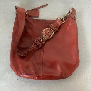 Coach Leather Bucket Bag